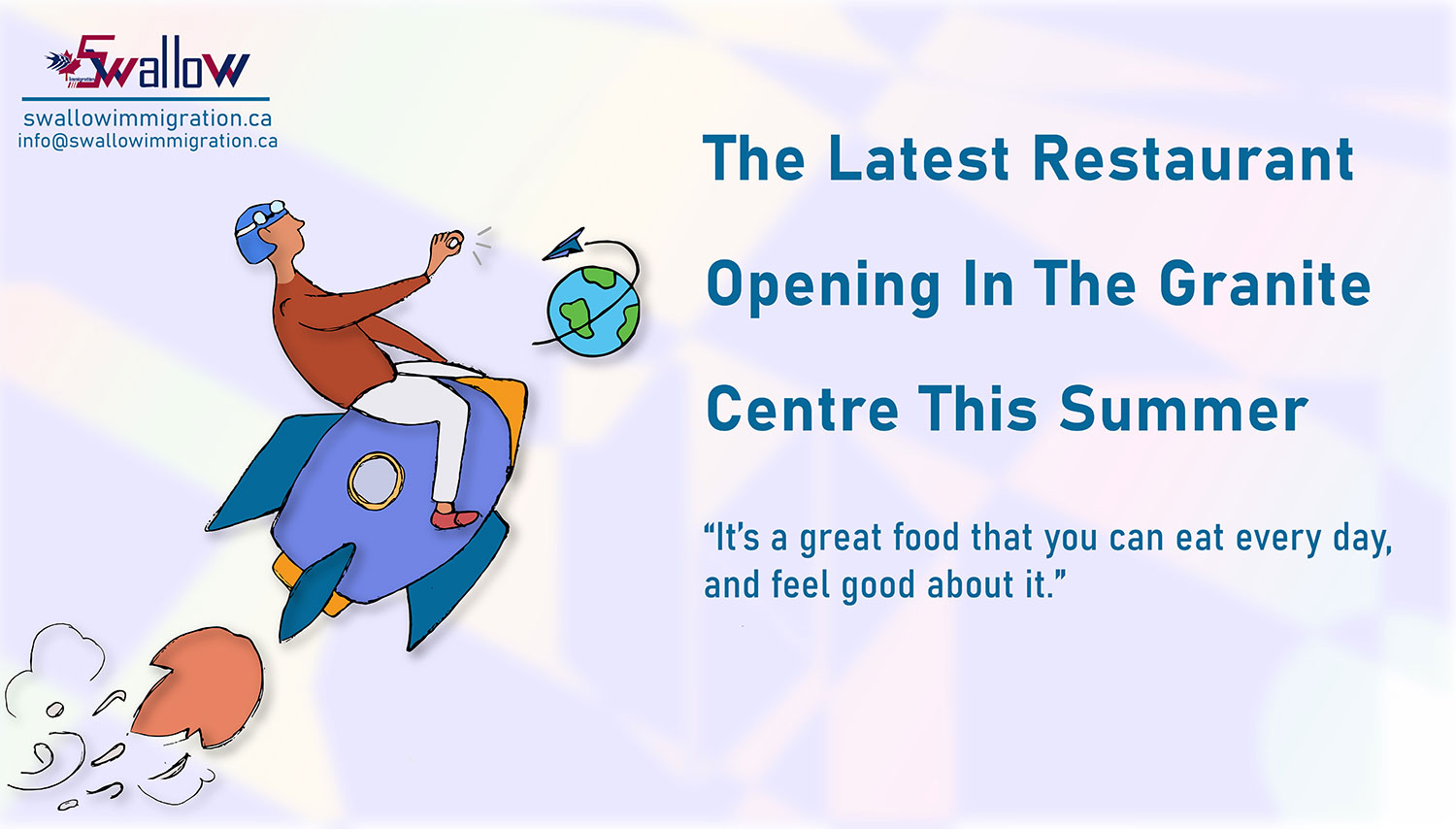 The Latest Restaurant Opening In The Granite Centre This Summer