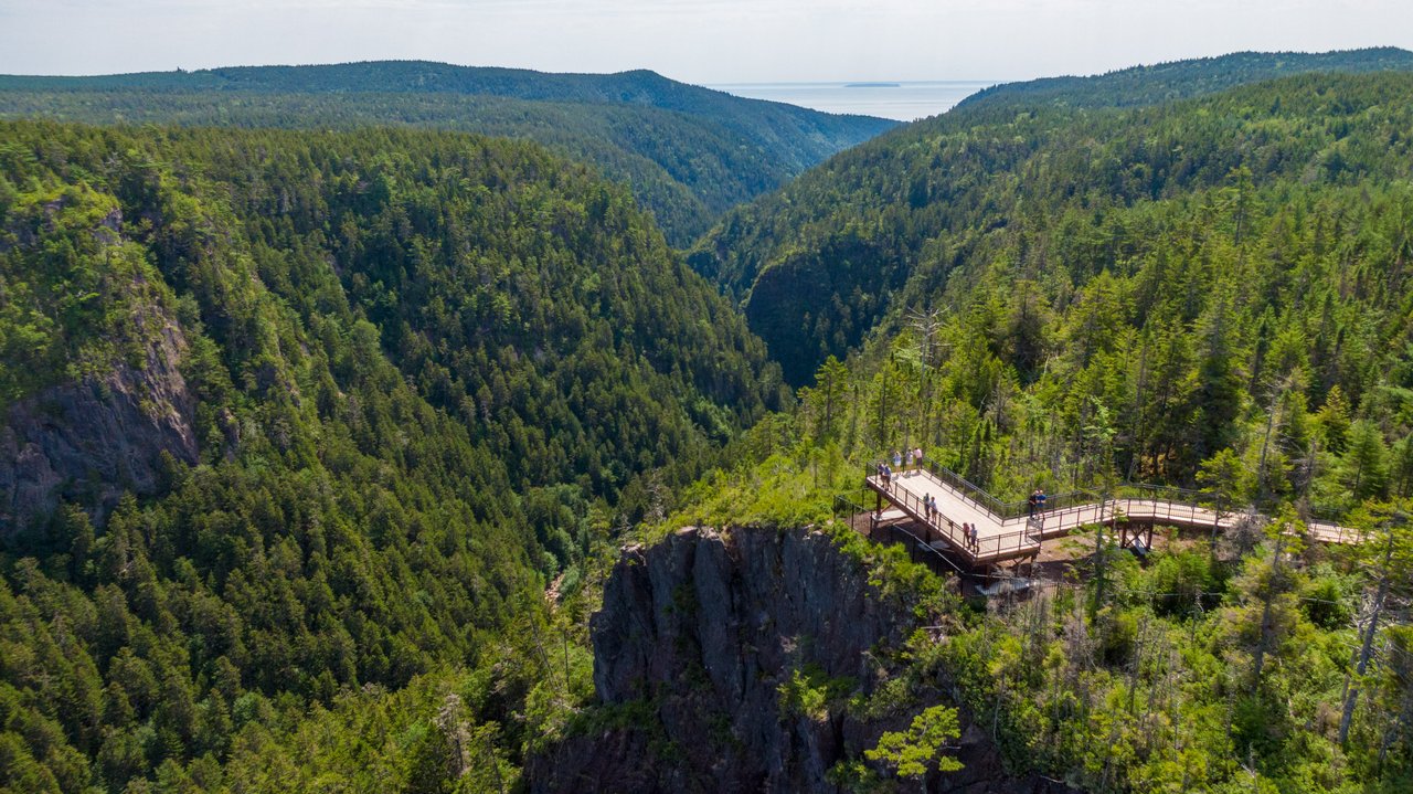 Walton Glen Gorge Falls - New Brunswick Immigration