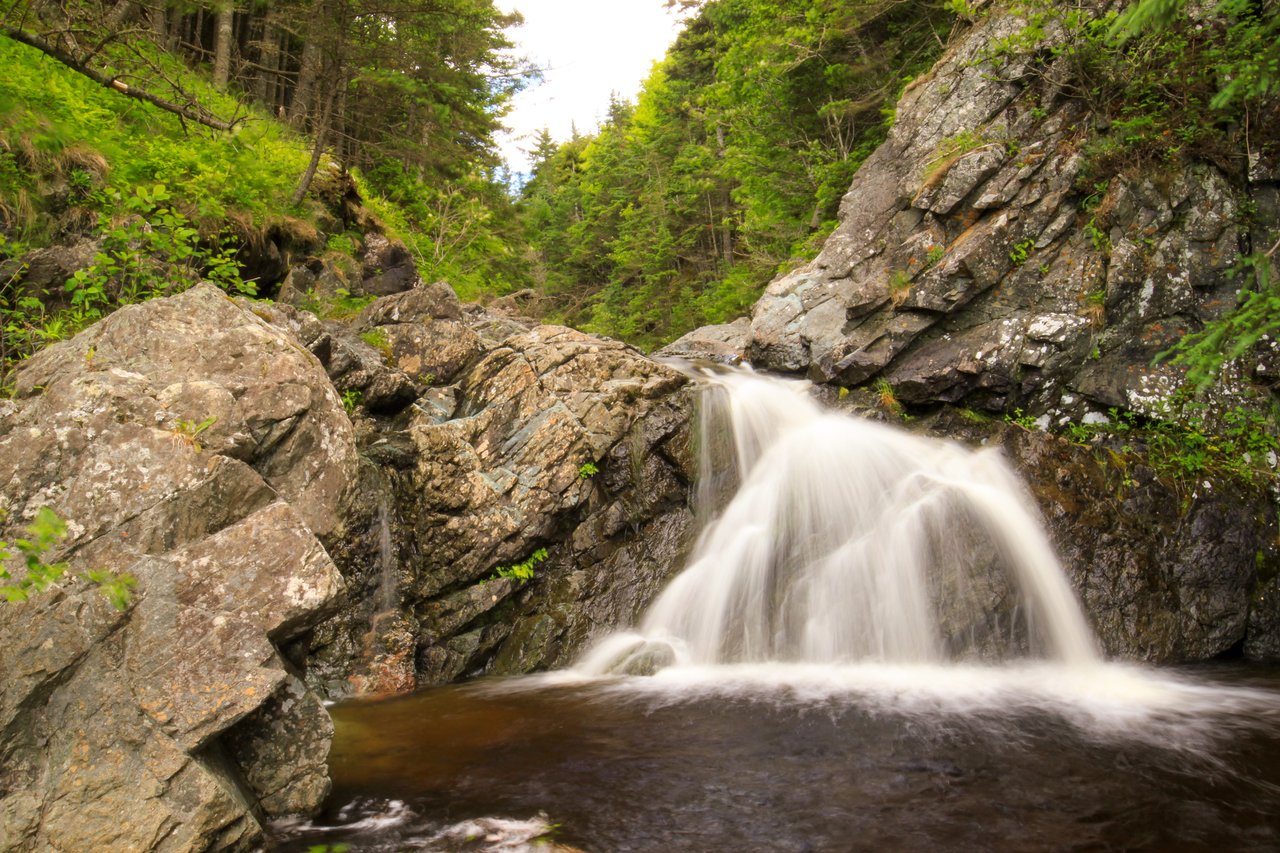 Telegraph Brook Falls, Fundy Footpath