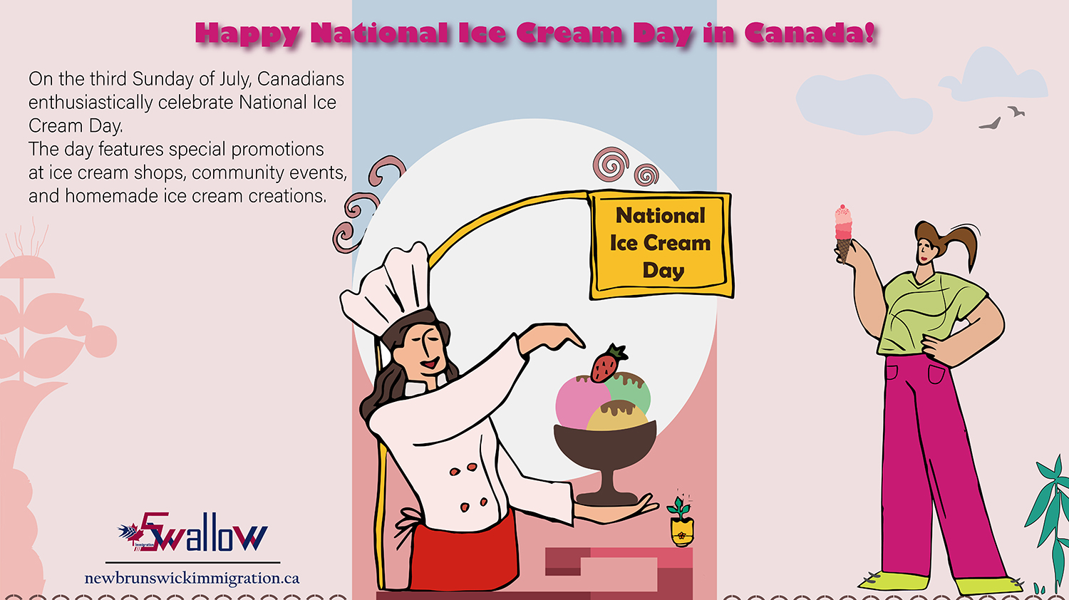 Happy National Ice Cream Day in Canada!