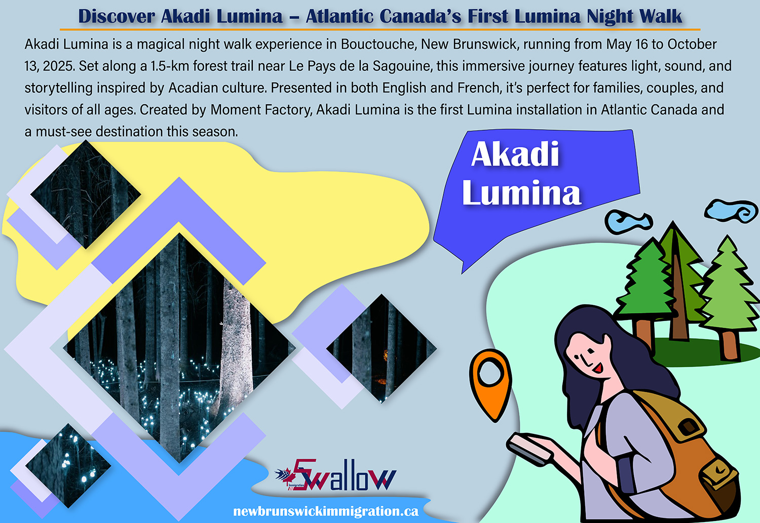 Akadi Lumina – A Magical Acadian Night Walk