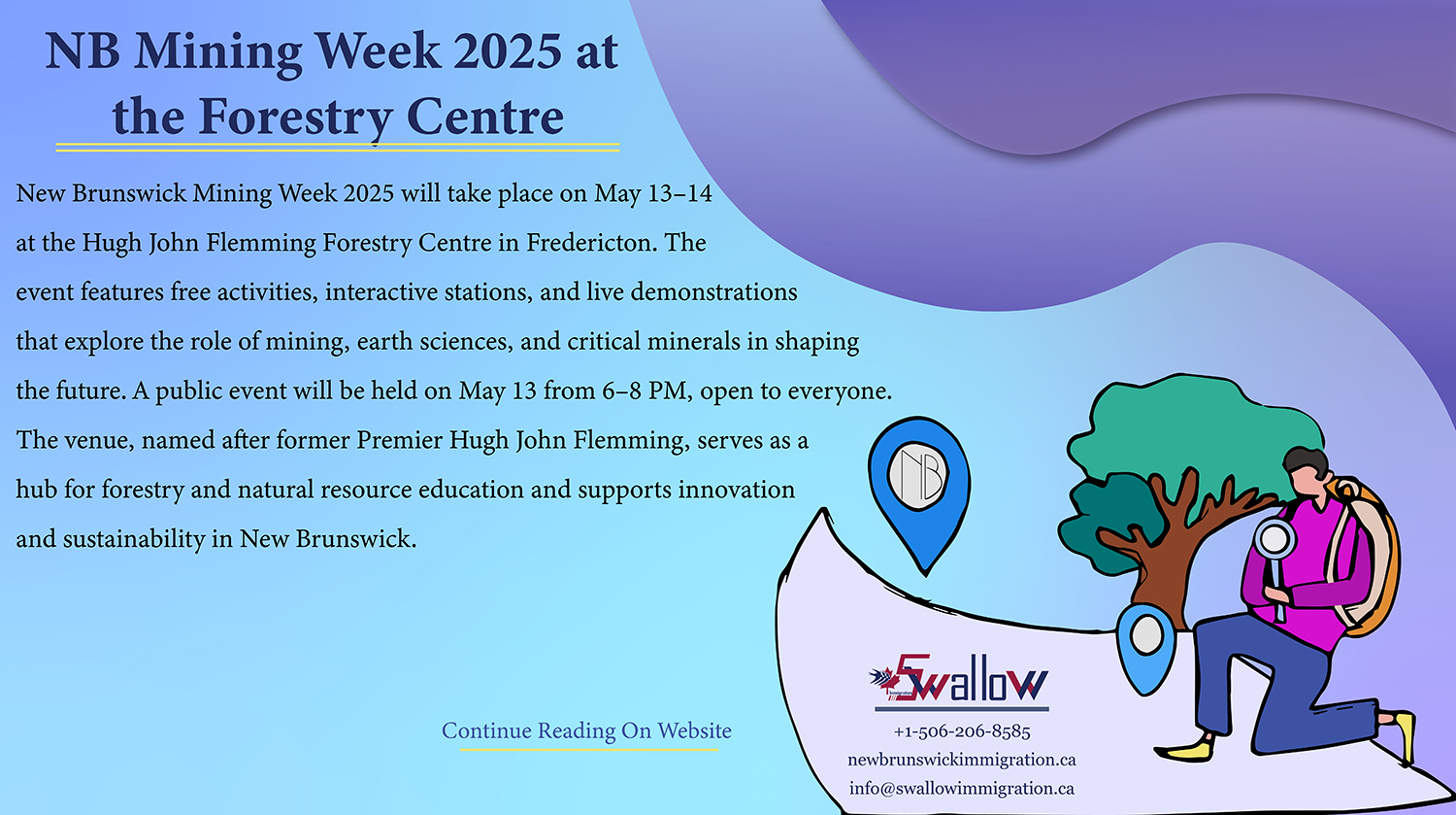 Explore Mining in NB NB Mining Week 2025 at the Forestry Centre