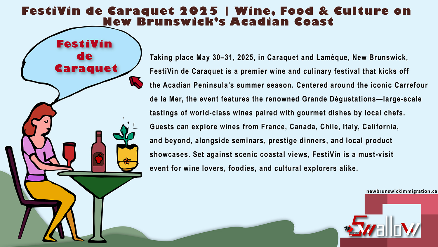 FestiVin de Caraquet 2025 | Wine, Food & Culture on New Brunswick’s Acadian Coast