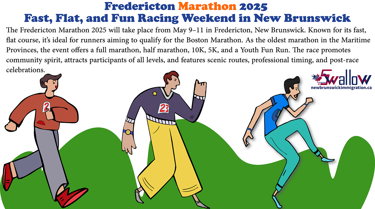 Fredericton Marathon 2025: Fast, Flat, and Fun Racing Weekend in New Brunswick