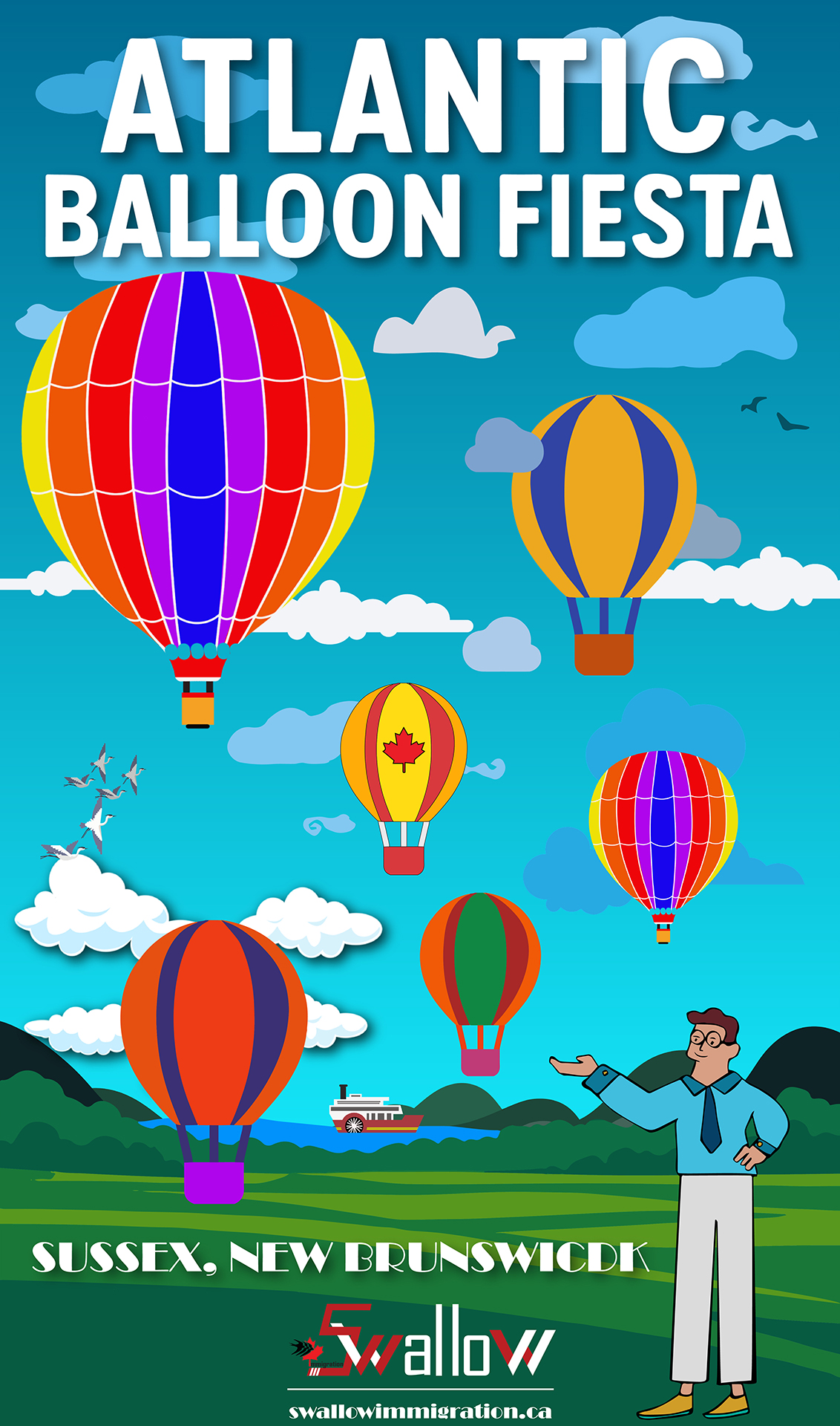 Atlantic Balloon Fiesta 2025 – Sussex, NB Labour Day 2025 in New Brunswick