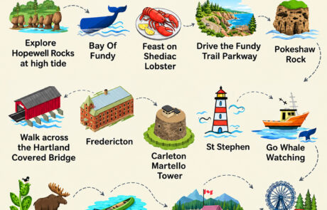 Discover New Brunswick through its coastlines, landmarks, wildlife, outdoor adventures and communities.